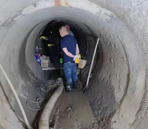 蒋场镇地铁堵漏